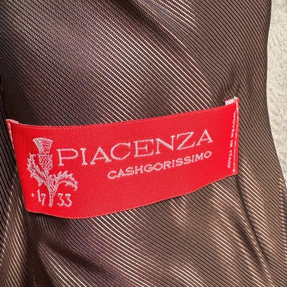 Cinzia Rocca Wool and Cashmere Single Breast Long Coat Size US 6 - Picture 12 of 15